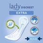 Imagem de Absorvente Tena Lady Discreet Extra Sem Abas para Incontinência Urinária e Fluxo Menstrual 20 Unidades