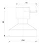Imagem de Acabamento de Registro Celite Basic P/Base 1.1/4, 1.1/2"