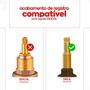 Imagem de Acabamento de Registro de Gaveta 1/2'', 3/4'' e 1'' Max Cromado - Deca