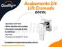 Imagem de Acabamento Docol Lift 1/2, 3/4, 1" Para Base Cromado Docol