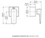 Imagem de Acabamento Docol Para Registro Deca E Similares 1/2, 3/4 E 1 Lift Cromado - Docol