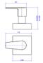 Imagem de Acabamento Para  Registro 1.1/4-1.1/2 Level Cromado 4900C26GD - Deca