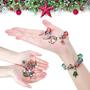 Imagem de ACEROMT Girls Advent Calendar 2022, DIY Bracelets Presentes de Natal para Meninas, Calendário de 24 Dias de Corte com Kit de Fabricação de Pulseira para Meninas
