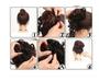 Imagem de Acessório cabelo aplique c/ cabelo sintético de arame p/ rabo de cavalo ou coque