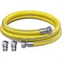 Imagem de Acessorio Para Gas Censi Engate Flexivel Com 2 Adaptadores 1/2'' - 1M - 7573