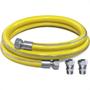 Imagem de Acessorio Para Gas Censi Engate Flexivel Com 2 Adaptadores 1/2'' - 1M - 7573