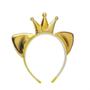 Imagem de Acessório Tiara Coroa Vinil Dourado