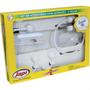 Imagem de Acessorio Wc Japi Samba Fit Branco Kit Com 5 Pecas Jksbf