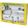 Imagem de Acessorio Wc Japi Samba Fit Cromado Kit Com 5 Pecas Jkscf