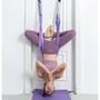 Imagem de Acessórios de suporte do teto do conjunto de balanço de yoga aéreo (roxo)