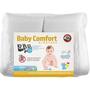 Imagem de Acolchoado Universal para Bebê Fibrasca Universo ZZZ Baby Comfort - 3 em 1 - Branco
