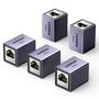 Imagem de Acoplador Ethernet UGREEN 10Gbps (Pacote com 5) - Cat8, Cat7, Cat6 e Cat5