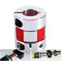 Imagem de Acoplamento Flexível Motor Passo Cnc Router 3d 6.35x8mm Red