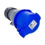 Imagem de Acoplamento Industrial, 2P+T, 32A, Azul, 200-250V, IP44, 232EC6, ABB