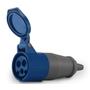 Imagem de Acoplamento Móvel Soprano 3P+T+N IP44 16A 220240Vca Azul