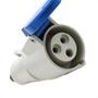 Acoplamento Strahl 2P+T 16A 220/240 Azul 3056B Imagem de Acoplamento Strahl 2P+T 16A 220/240 Azul 3056B