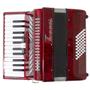 Imagem de Acordeon 48 Baixos 26 Teclas Ta 4803 Vermelho Thommasi