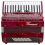 Imagem de Acordeon 48 Baixos 34 Teclas Ta 4805 Vermelho Thommasi F097