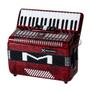 Imagem de Acordeon 60 Baixos Michael ACM6005N PRD Vermelho Perolado