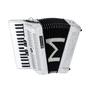 Imagem de Acordeon Michael 60 Baixos ACM6005 PWH Branco Pérola