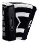 Imagem de Acordeon Michael ACM0822 SPB 8 Baixos Preto