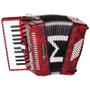 Imagem de Acordeon Michael ACM4803N PRD 48 Baixos Vermelho Perolado