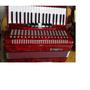 Imagem de Acordeon Todeskini 80 Baixos Vermelho