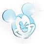 Imagem de Acrílico Decorativo Espelhado Mickey Mouse Azul