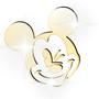 Imagem de Acrílico Decorativo Espelhado Mickey Mouse Dourado