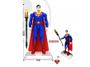 Imagem de Action Figure Boneco super herói superman c/acessórios