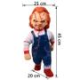 Imagem de Action figure chucky brinquedo assassino boneco 45cm