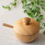 Imagem de Acucareiro c/ colher bambu 8x7,5cm class home