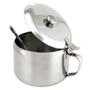 Imagem de Açucareiro Com Colher Aço Inox 420ml