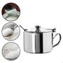 Imagem de Açucareiro Com Colher Aço Inox 420ml
