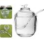 Imagem de Açucareiro Com Colher E Tampa Bird Passarinho 150ml Cristal Ecologico Wolff