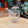Imagem de Açucareiro Com Colher E Tampa Bird Passarinho 150ml Cristal Ecologico Wolff
