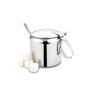 Imagem de Açucareiro com Colher e Tampa de Aço Inox 7x11cm Class Home