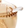 Imagem de Açucareiro Com Colher Wolff Cristal Pearl Bolinha Mesa Posta