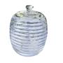 Imagem de Açucareiro de cristal c/colher e tampa colmeia 210ml - Lyor