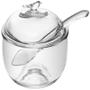 Imagem de Açucareiro de cristal com colher e tampa Bird Wolff 150 ml