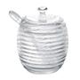Imagem de Açucareiro de Cristal com Colher e Tampa Colméia 210ml - Lyor