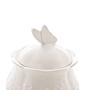 Imagem de Açucareiro de Porcelana New Bone Butterfly Flower 370ml - Lyor