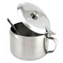 Imagem de Açucareiro Inox De Abrir E Fechar Com Alça E Colher CK4081
