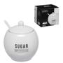 Imagem de Açucareiro Sugar Porcelana Manhattan 350ml Com Colher Servir