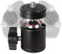 Imagem de Adaptador Ballhead Suporte Cabeça Para Tripe Ring Light Webcam Câmera Sapata Pedestal Rosca Bola Rotativa 1/4 360 Graus