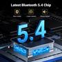 Imagem de Adaptador Bluetooth UGREEN 5.4 para Carro com Cancelamento de Ruído