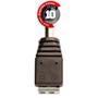 Imagem de Adaptador Borne Pressão Plug P4 Macho - Kit Com 10
