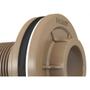 Imagem de Adaptador  C/Flange Pvc Fortlev 3/4 Marrom - Kit C/10 Unidades