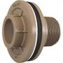 Imagem de Adaptador  C/Flange Pvc Fortlev 3/4 Marrom - Kit C/10 Unidades