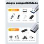 Imagem de Adaptador CableTime USB A Macho Para USB C 3.0 Fêmea OTG 4cm